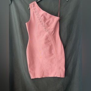 Pink bandage dress from Windsor very form fitting and supportive
